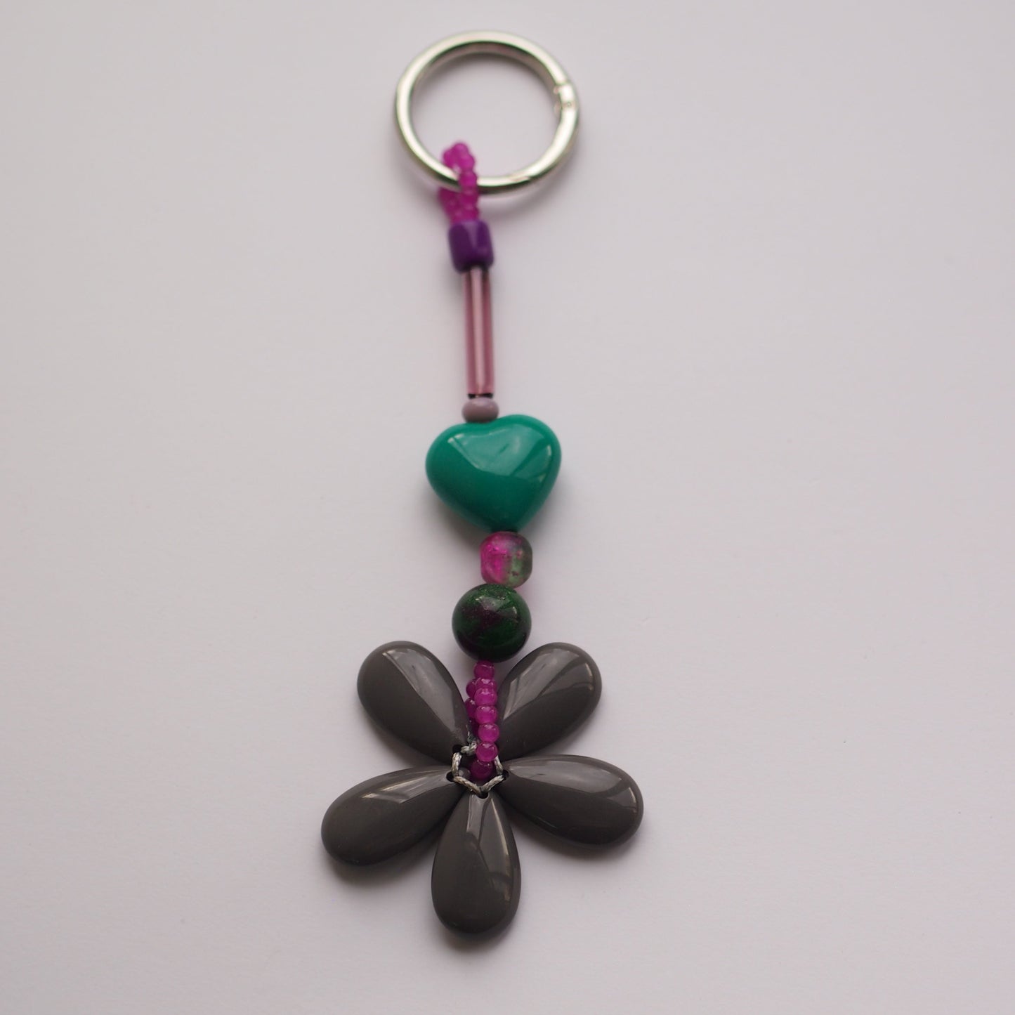 Flower Power Bag Charm