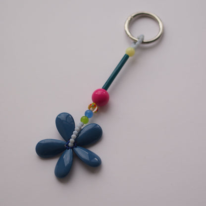 Flower Power Bag Charm