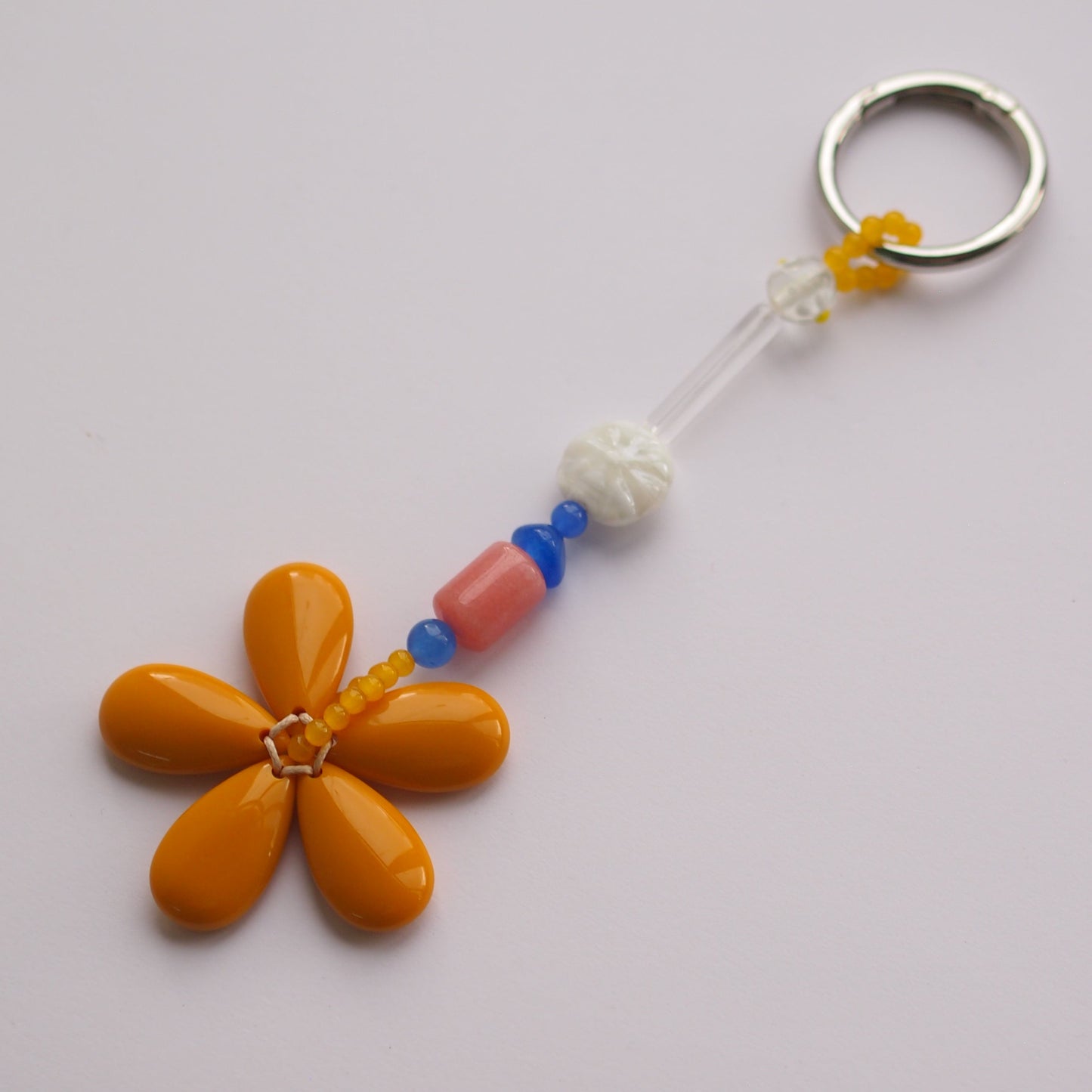 Flower Power Bag Charm