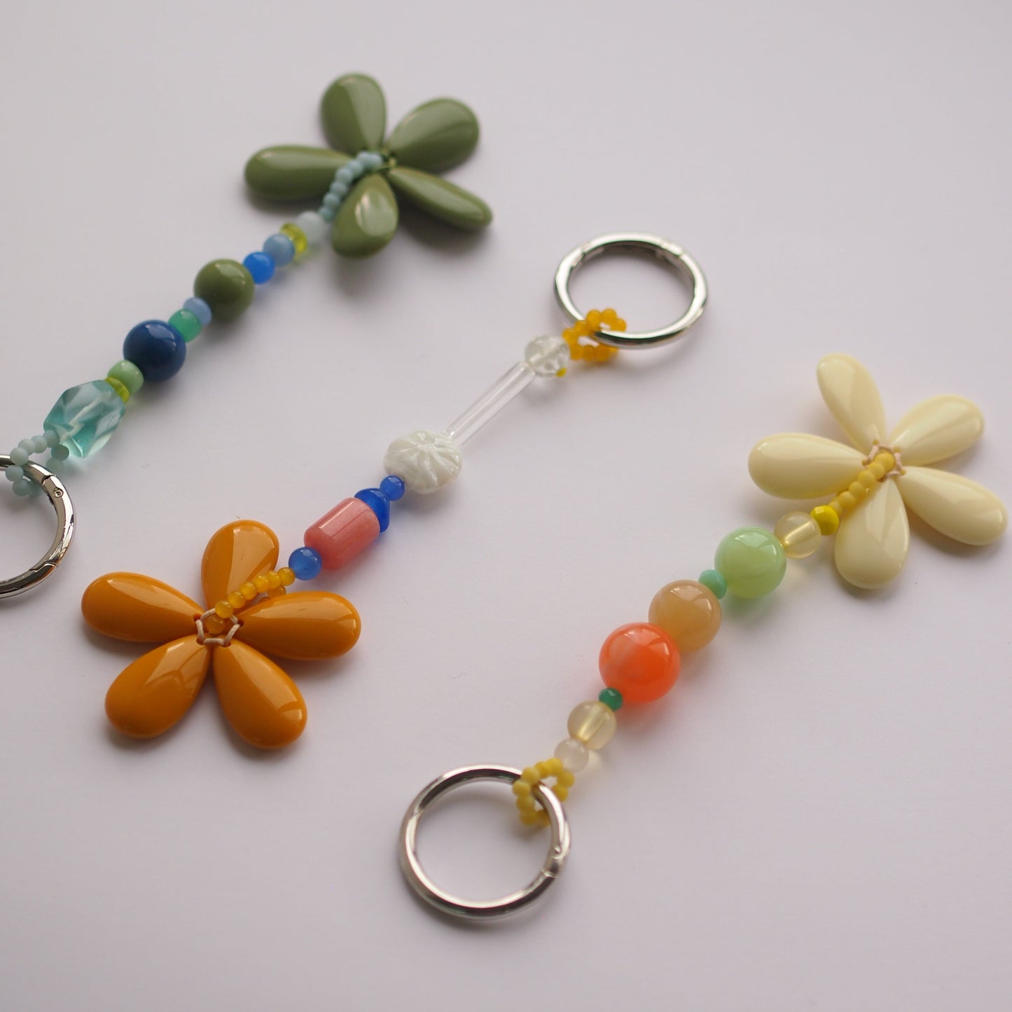 Flower Power Bag Charm