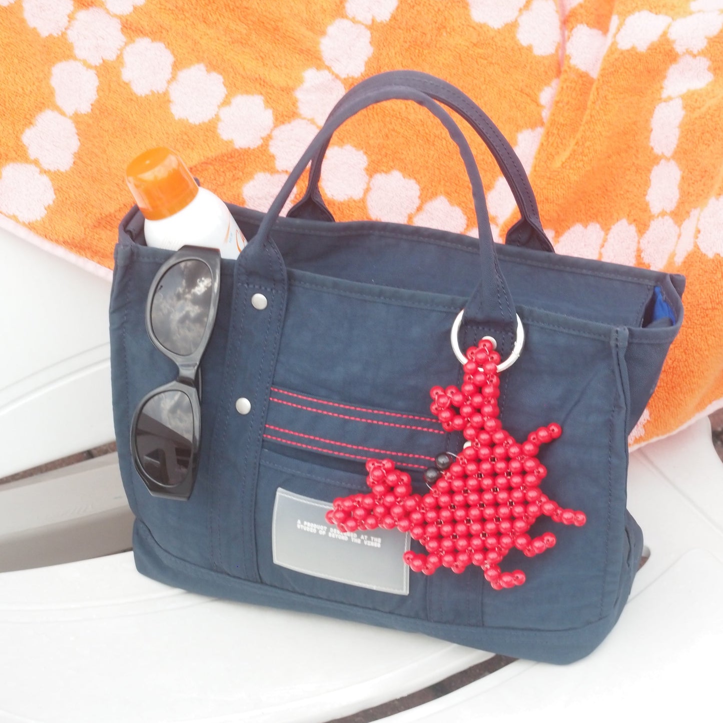 Crab Bag Charm
