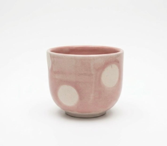 Pink Polka Cup
