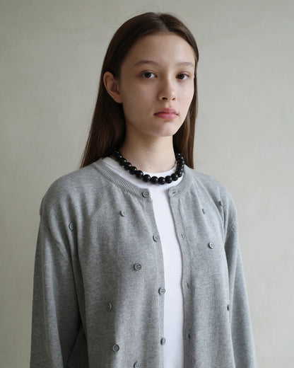 Multi Buttons Cardigan