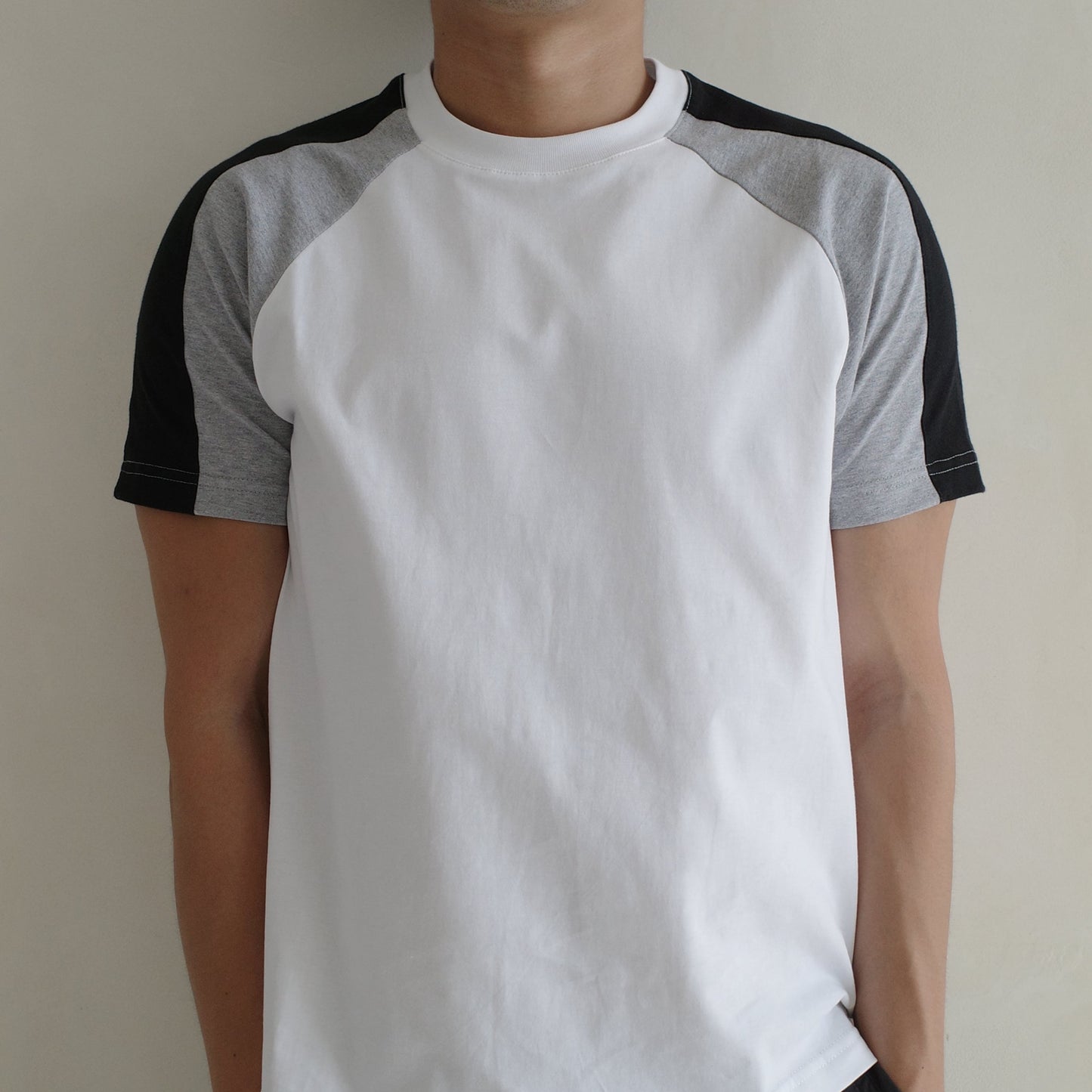 Paneled Raglan Tee