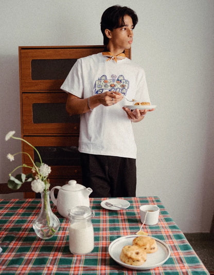 European Summer Tee (Holiday White)