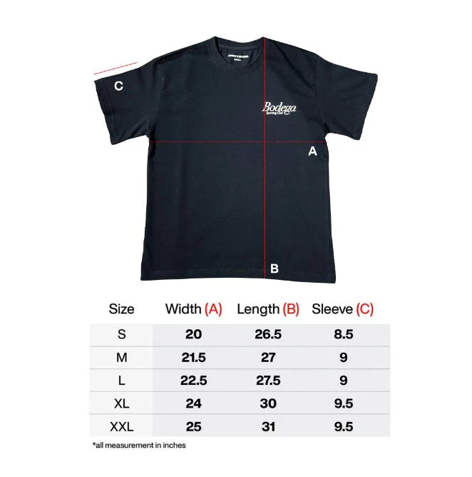 Jonnie's Bodega Clubhouse Tee