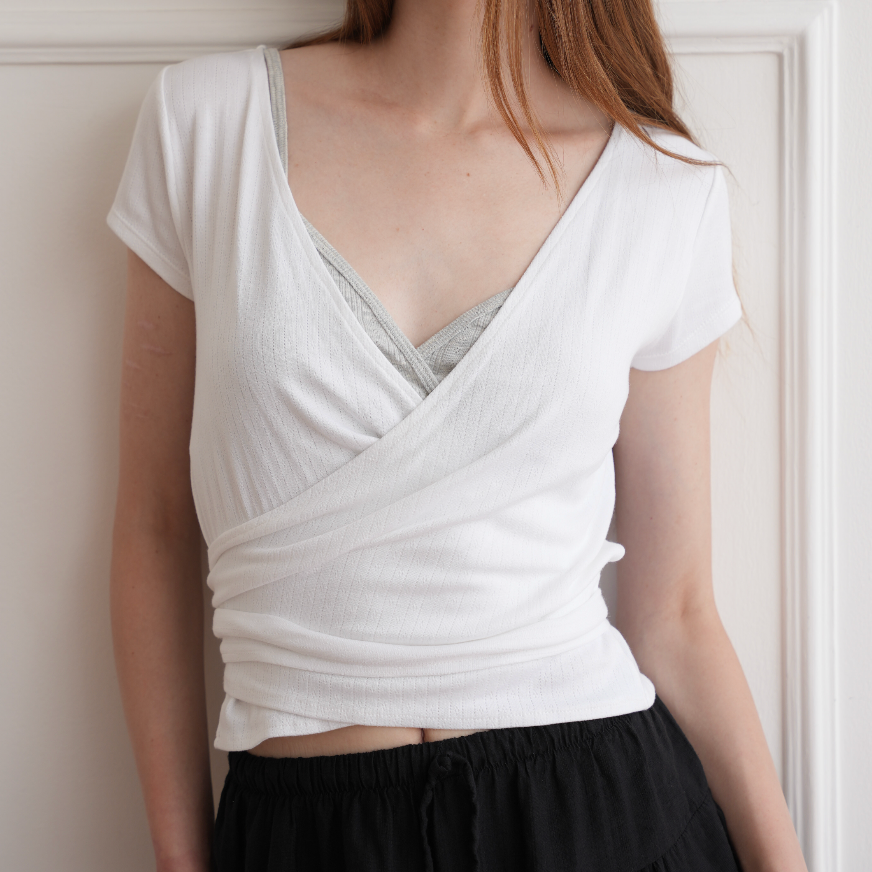 Brooklyn Wrap Top