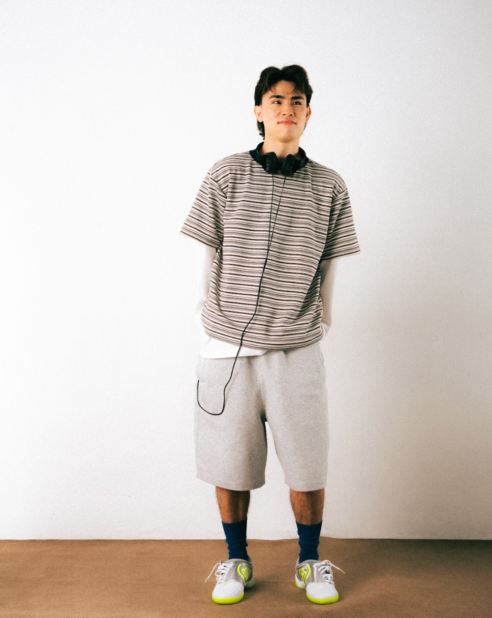 Bodega Striped Tee - Tiramisu