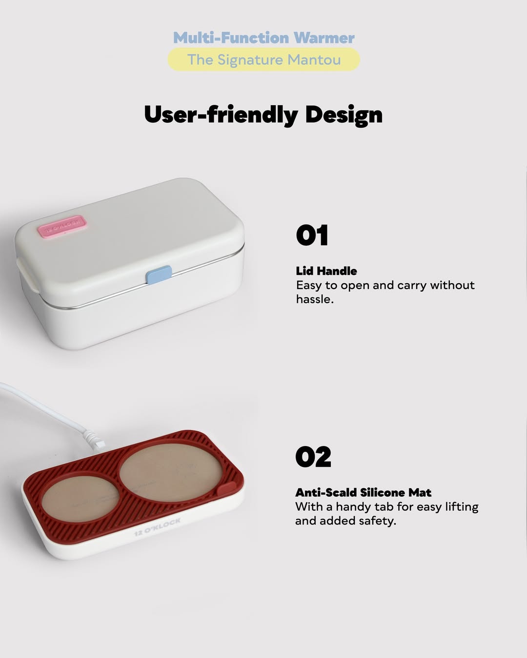 Multi-Function Warmer: The Signature Mantou