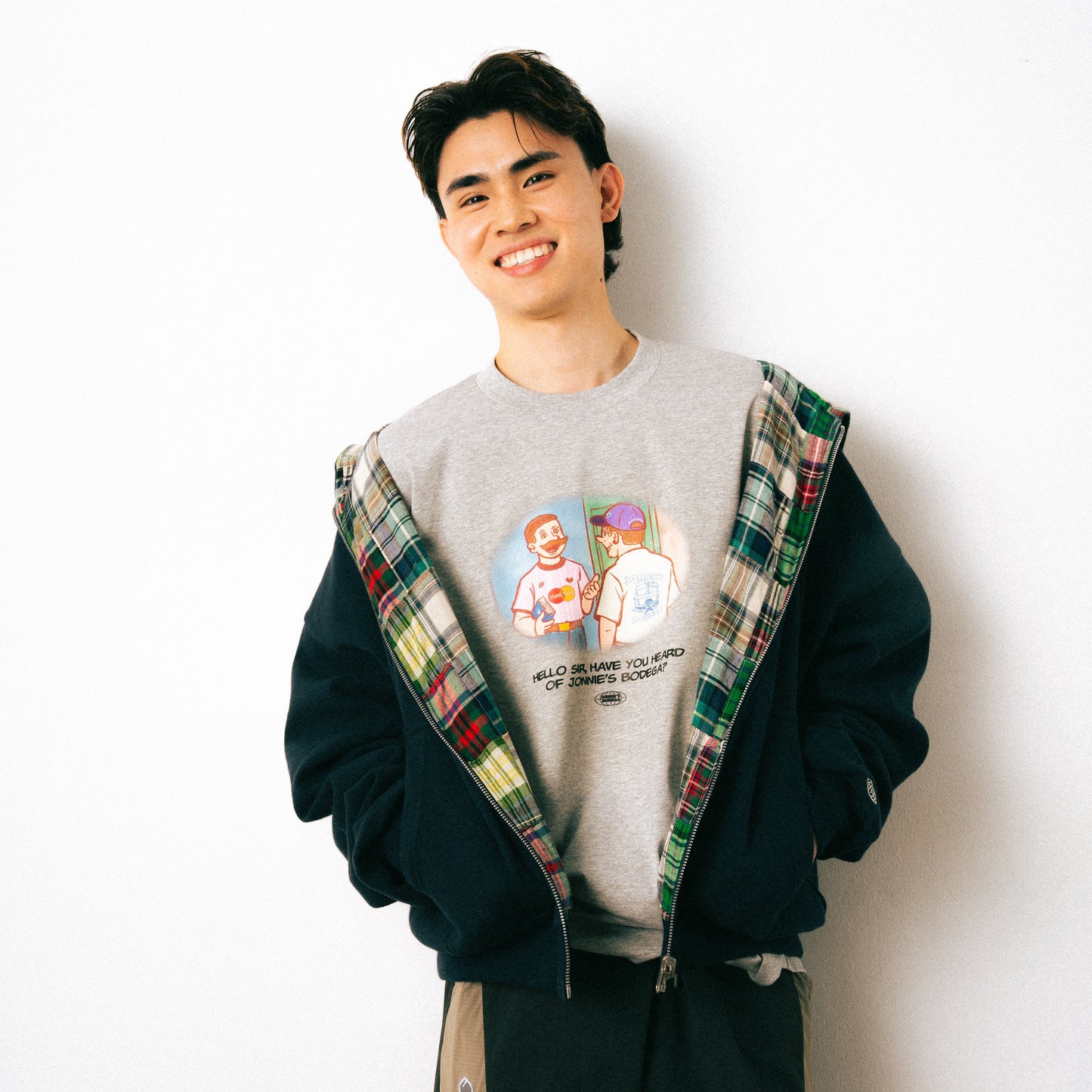 Waffle Knit Reversible Hoodie (Lesismor)