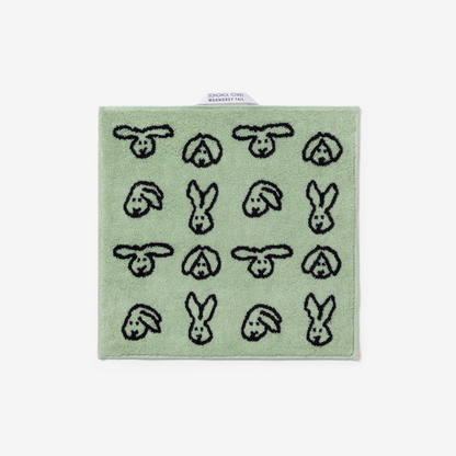 Bunny Bunny Hand Towel - Mint