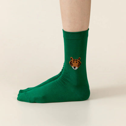 Meet Tiger Socks - Green