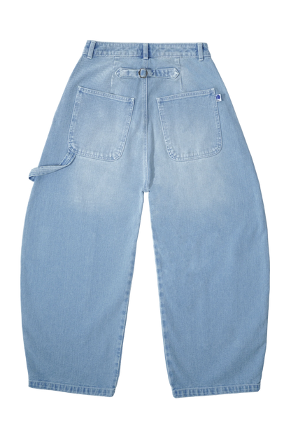 Carter Denim Pants - Faded Light Blue