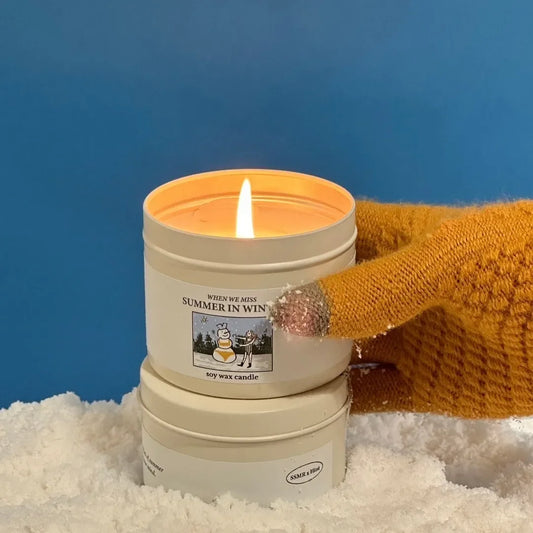 When We Miss Summer In Winter - Soy Candle (180g)