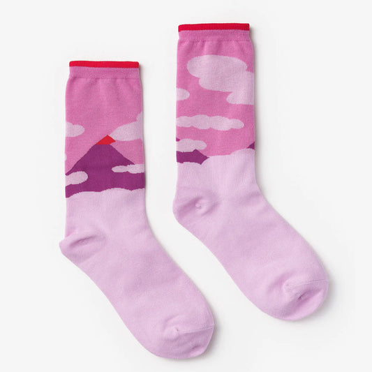 Volcano Socks - Pink