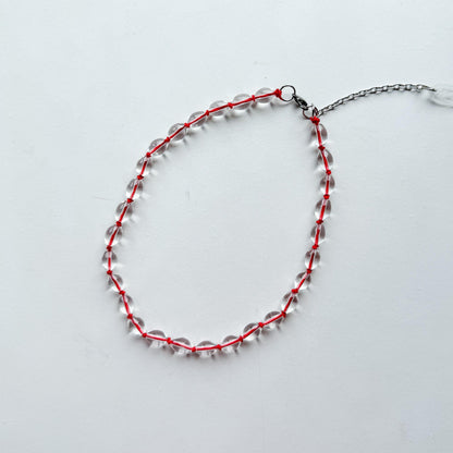 Red String Theory Necklace