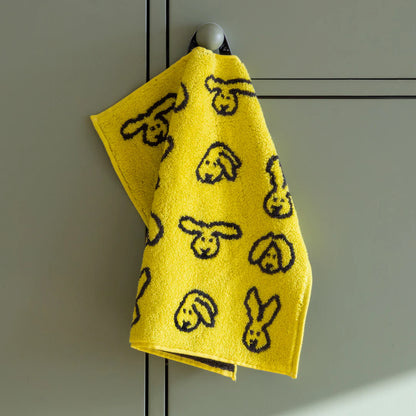 Bunny Bunny Hand Towel - Yellow