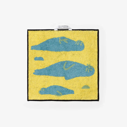 Seals Hand Towel - Blue