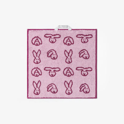 Bunny Bunny Hand Towel - Cherry