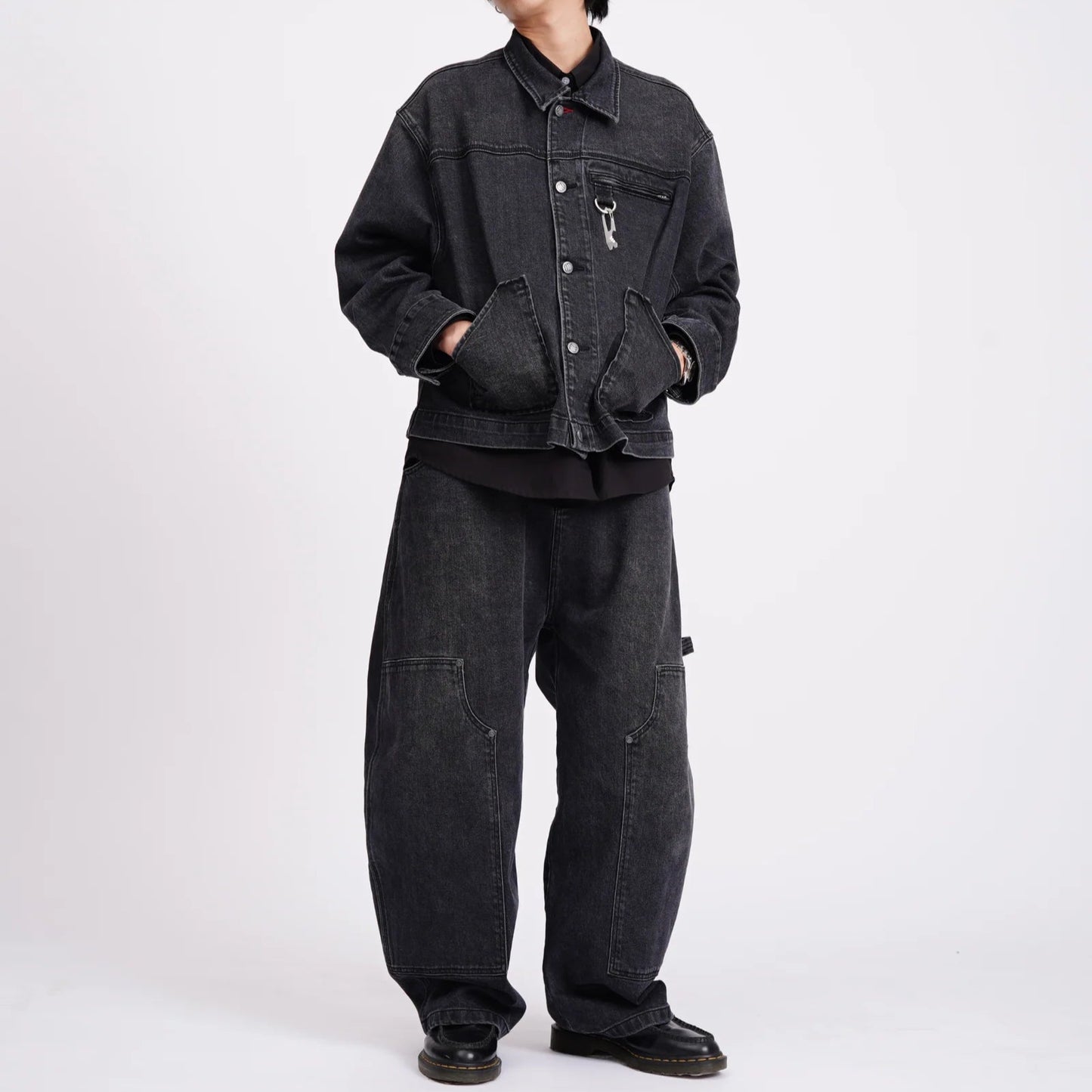 Carter Denim Pants - Black