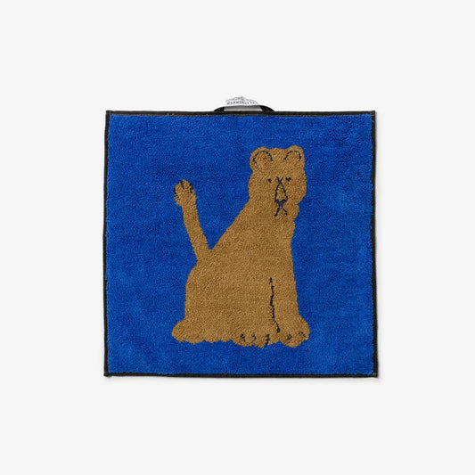 Lioness Hand Towel - Blue