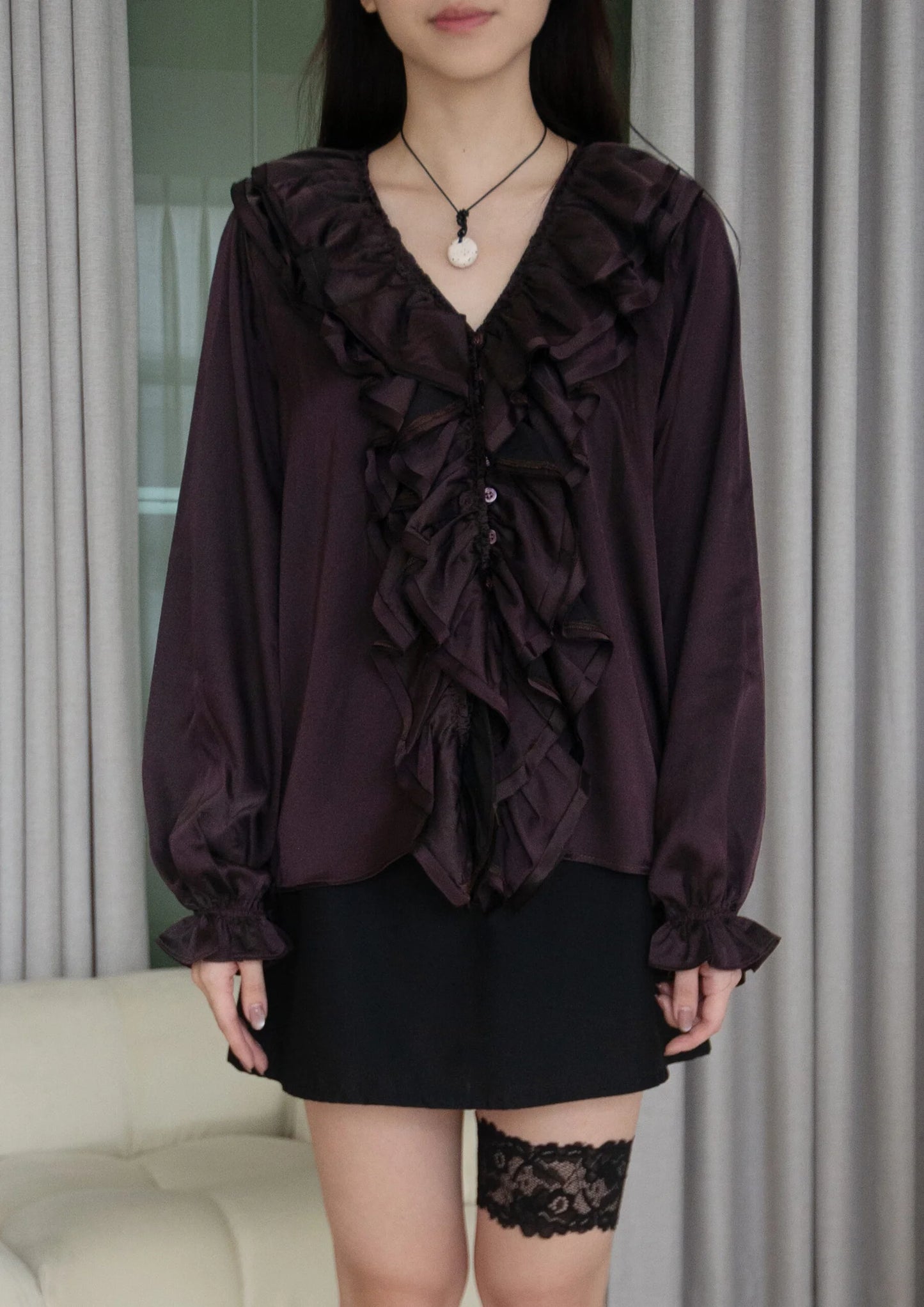 Kelly Satin Blouse