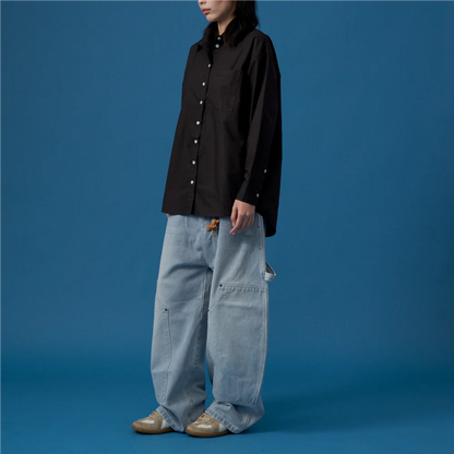 Carter Denim Pants - Faded Light Blue