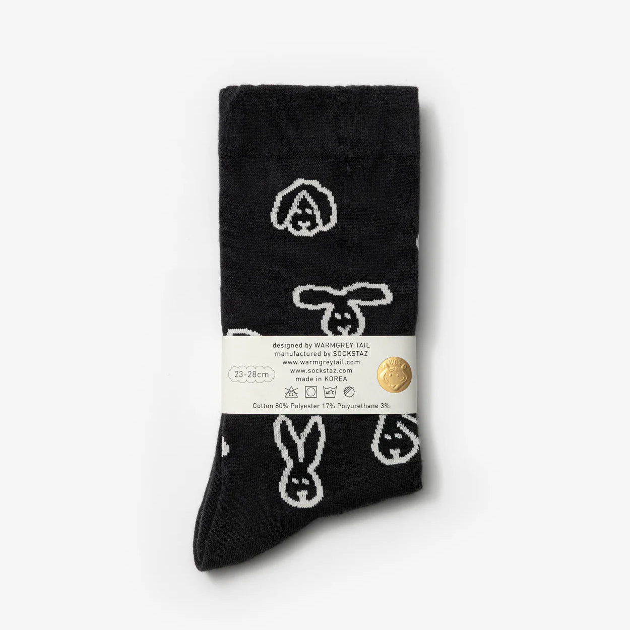 Bunny Bunny Socks - Black